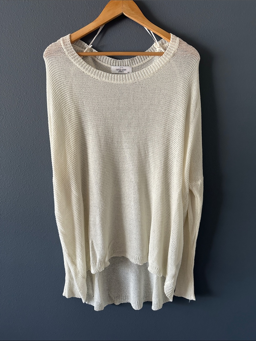 relaxed knit sweater